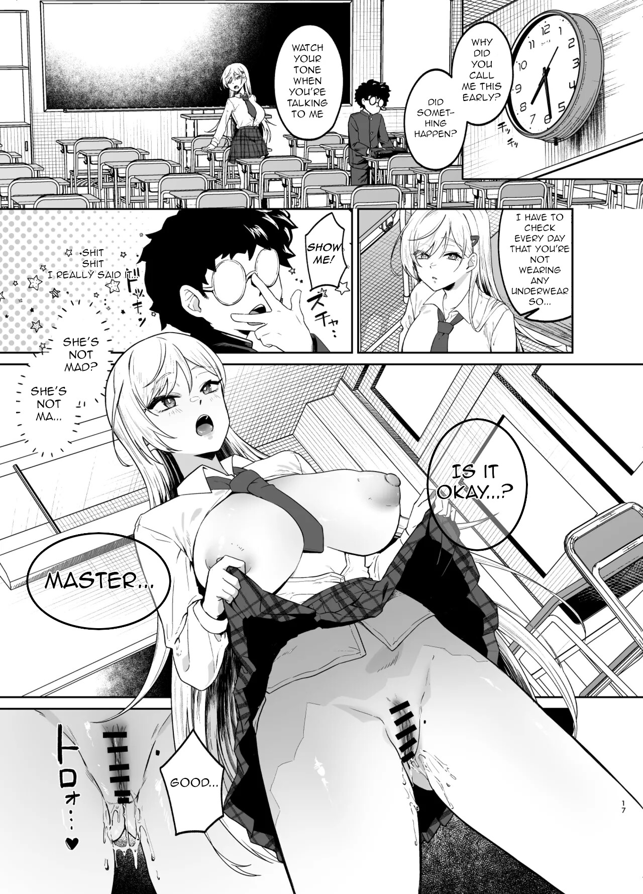 Hentai Manga Comic-A Story of How a Gyaru Became My Sex Slave-Read-14